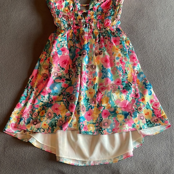 Genovia floral mini dress - Picture 3 of 11